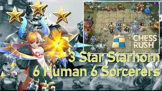 Chess Rush | THAILAND VS INDONESIA (COMBO Human & Sorcerer with 3 star starhorn)