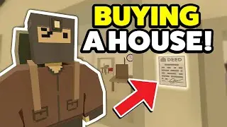 BUYING A NEW HOUSE! - Unturned Rags To Riches Roleplay #1