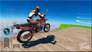 Offroad Bike Racing Gameplay Android - Realistic Bike Racing Game