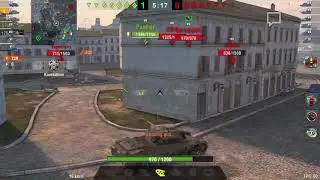 Leo : 2124 Damage 5 kills - WOT Blitz | European Nation tank