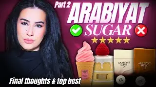 🔥ARABIYAT SUGAR Review⚡️Part 2 -Cotton Blush, Cookie Dough, Coconut Chiffon & Pecan Butter Cookie