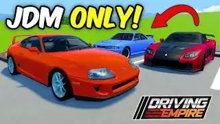 Driving Empire, But You Can ONLY Use JDM Cars&hellip;