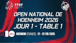ITSF 18e Open National de Hoenheim (ITSF 500) - DAY 1 - TABLE 1