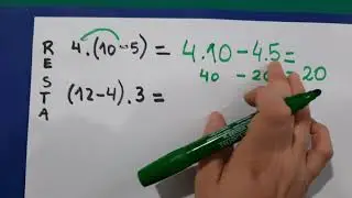Propiedad Distributiva de la multiplicación y  división