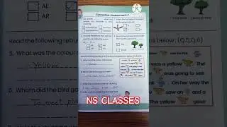 Class 4-5  English Formative Assesment 1(2023-24)। Prayas new workbook English Formative Assesment 1