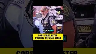 Cops Fired After Pushing Veteran Biker