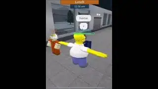 Domer Ding | You Vs Homer #roblox #simpsons #fyyppppp #fyourpage #memes #funny