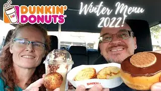 Dunkin' Donuts Winter Menu 2022 Review