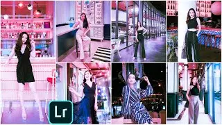 Neon Light Preset in lightroom mobile/កែររូបតាមLightroom /How to edit Neon light in lightroom