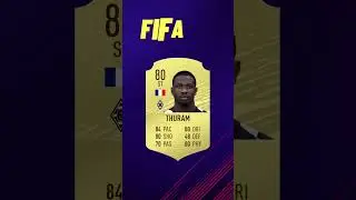 AMAZING EVOLUTION OF MARCUS THURAM IN FIFA 🔥⭐ #eafc24 #fc24 #fifaratings