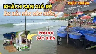 BÃI TẮM HÒN RƠM MŨI NÉ, mở cửa phòng là được  tắm biển ăn hải sản tươi ngon ❤️  🏝