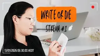 Daily Writing Stream #1 (Tue, 13 Jan 2026) | Write With Me