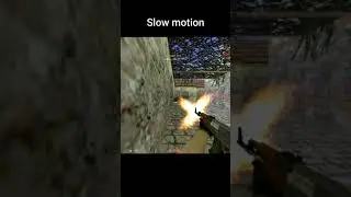 Slow Motion Epic Kills in Counter Strike 1.6  #shorts  #cs16 #skills #2022 #gaming