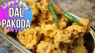 Dal Pakoda Recipe | Lentil Fritters | Leftover Dal Recipe | Dal Pakora Recipe