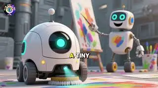 The Robot Artist|Amazing story for kids