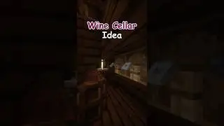 How to build a Wine Cellar in Minecraft! #minecraft