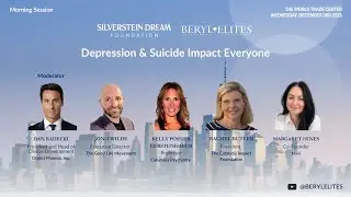 PANEL 🎤 𝐃𝐞𝐩𝐫𝐞𝐬𝐬𝐢𝐨𝐧 & 𝐒𝐮𝐢𝐜𝐢𝐝𝐞 𝐈𝐦𝐩𝐚𝐜𝐭 𝐄𝐯𝐞𝐫𝐲𝐨𝐧𝐞 Mental Health Conditions driving $1TN in annual losses