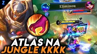 DESAFIO DO ATLAS SELVA, GANHEI!! - ATLAS GAMEPLAY | Mobile Legends
