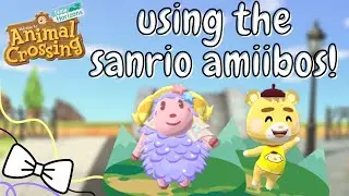 &Eacute;toile and Marty Move in! (Sanrio Amiibos || Animal Crossing: New Horizons)