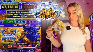 Fastest Bonus EVER on Bullrush Stampede!