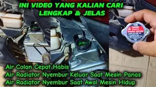 PENYEBAB VARIO 125 AIR RADIATOR NYEMBUR KELUAR KE SELANG PEMBUANGAN SAAT MESIN PANAS @BUDIMAS MOTOR