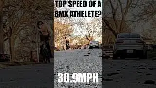 TOP SPEED of a BMX ATHLETE?? // Training