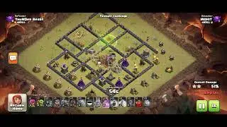 SMOOTHEST GOHOWIPE ATTACK EVER DID ( TH9 ATTACK STRATEGY)