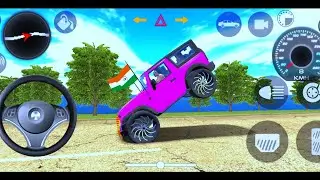 Dollar (song) New Car Simulator 3d Mahindra Blue Thar 😈 Driving - Indian Car Simulator 2025