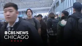 More cancellations, delays at Chicago airports Monday after weekend snowstom