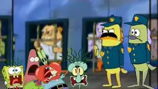 Spongebob cyberchase Screaming run police bikini bottom jail