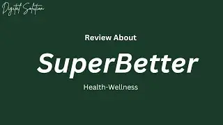 SuperBetter - Empowers Your Mental Peace Life | BY DIGITAL SOLUTION #health #mentalhealth #usa