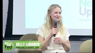 BizFed Institute Workforce Development Forum Featured Speaker Kelly Lobianco