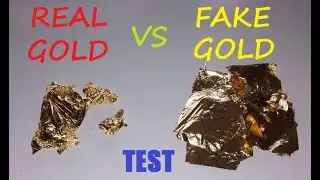 Real Gold vs Fake Gold test???