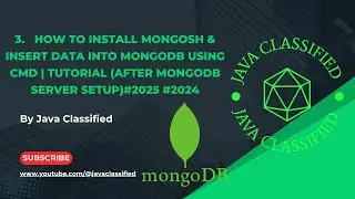 3.How to Install mongosh & Insert Data into MongoDB Using CMD(After MongoDB Server Setup)#2025 #2024