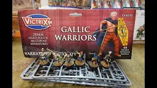 Распаковка Victrix Gallic Warriors
