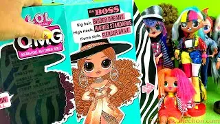 Unboxing 4 LOL Surprise OMG Dolls Series 3 | Lol Surprise Roller Chick Lol Surprise Da Boss ..
