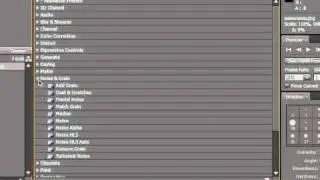 Категории стандартных эффектов в Adobe After Effects CS5 (28/49)