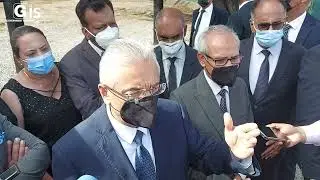 Prime Minister performs ground-breaking ceremony for the Flyover project at Quay D roundabout