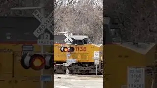 UP power move in Lockport! #railroad #railtrack #railway #railfan #train #unionpacific