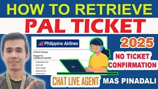NO TICKET CONFIRMATION AFTER BOOKING ON PAL | RETRIEVE PAL TICKET ONLINE | TAGALOG TIPS 2025
