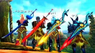 【MH4G】カッコよすぎる発掘睡眠麻痺太刀が4人揃うと・・・