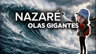 NUNCA vi el mar así | NAZARÉ PORTUGAL 