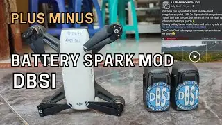 Review Battery DBSI Mod DJI Spark Flight Time up 17 Menit