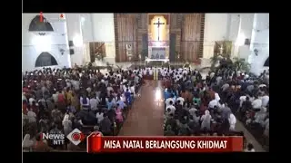 iNews NTT - Misa Malam Natal di Gereja St.Yoseph Penfui Kupang Berlangsung Khidmat