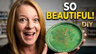 Creating Stunning Trays Using Heat Embossing! #diy