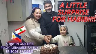 Небольшой сюрприз на день рождения Хабиби на работе!!!