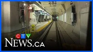 Commuters react to Eglinton Crosstown LRT&rsquo;s first day of weekday rush service