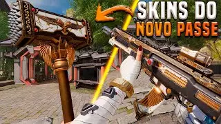 REVELARAM as SKINS do NOVO Passe de Batalha e o NOVO Mapa &eacute; uma C&Oacute;PIA da INFERNO!?