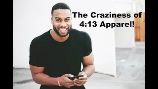 The Craziness of 4:13 Apparel! | @rickeylaneii