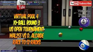 Virtual Pool 4 | 10-Ball | US Open Race to 12 Racks - A Total Thriller!